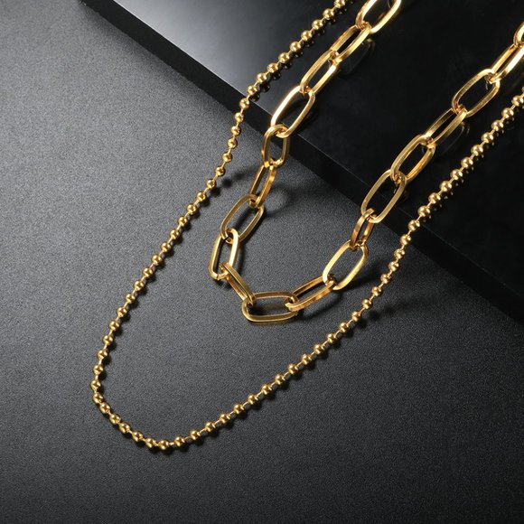 Double-layer Necklace Jewelry - New! Double-layer Necklace